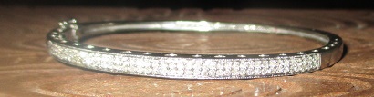 M566AM 14K bangle bracelet Takst-Valuation N.Kr 18 000
